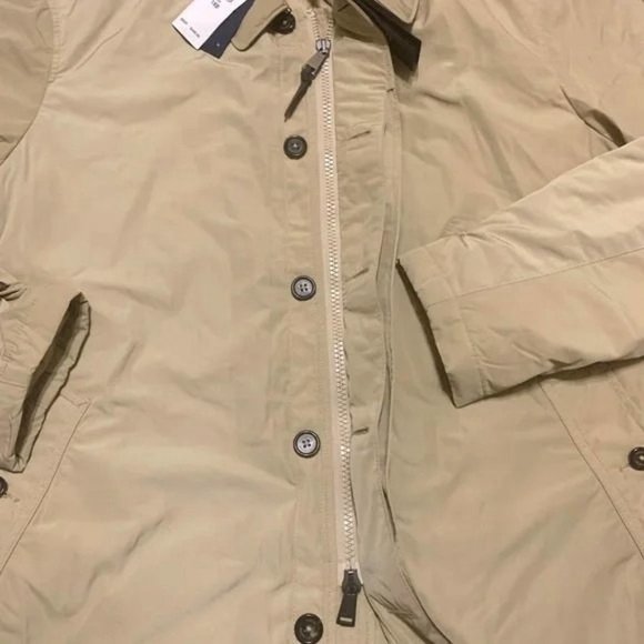 🔥499 Polo Ralph Lauren Water Repellent Commuter Coat Khaki Big & Tall Size 1XB - Picture 6 of 10